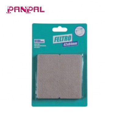 42x84mm Non woven furniture accessory strong adhesive floor felt pad