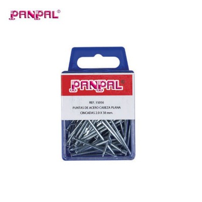 BSCI Approved factory price hot sale 1-1/2 Inch steel zinc silver plated common furniture wire holding nails